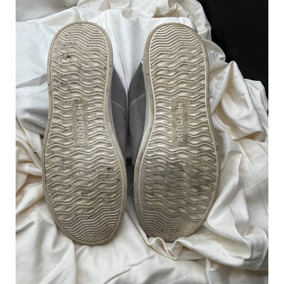 Hey Dude Karina Sneakers Womens 10 Silver Python Slip On Comfort Casual Shoes - Picture 7 of 8